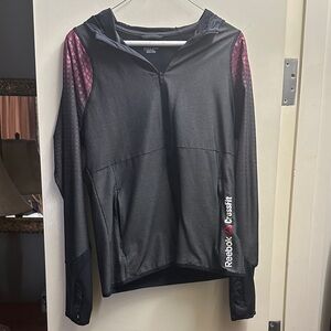 Reebok Black and Pink CrossFit Jacket